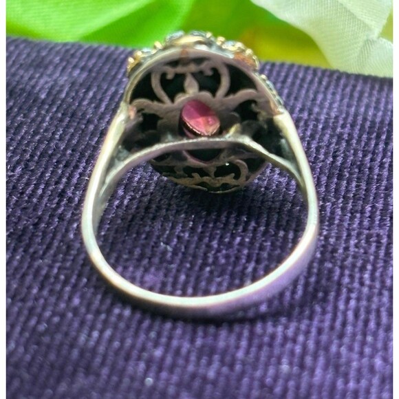 925 Sterling Silver Turkish Vintage Jewelry Set  for Women,NEW,Antique,Handmade - Picture 6 of 9